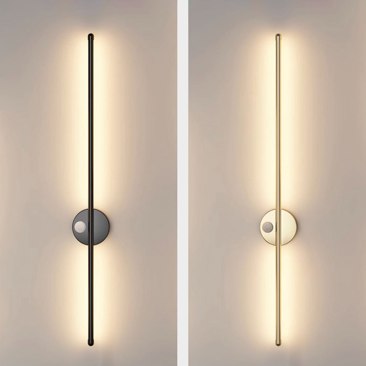 Infinity Edge Rechargeable LED Wall Sconce with Motion Sensor