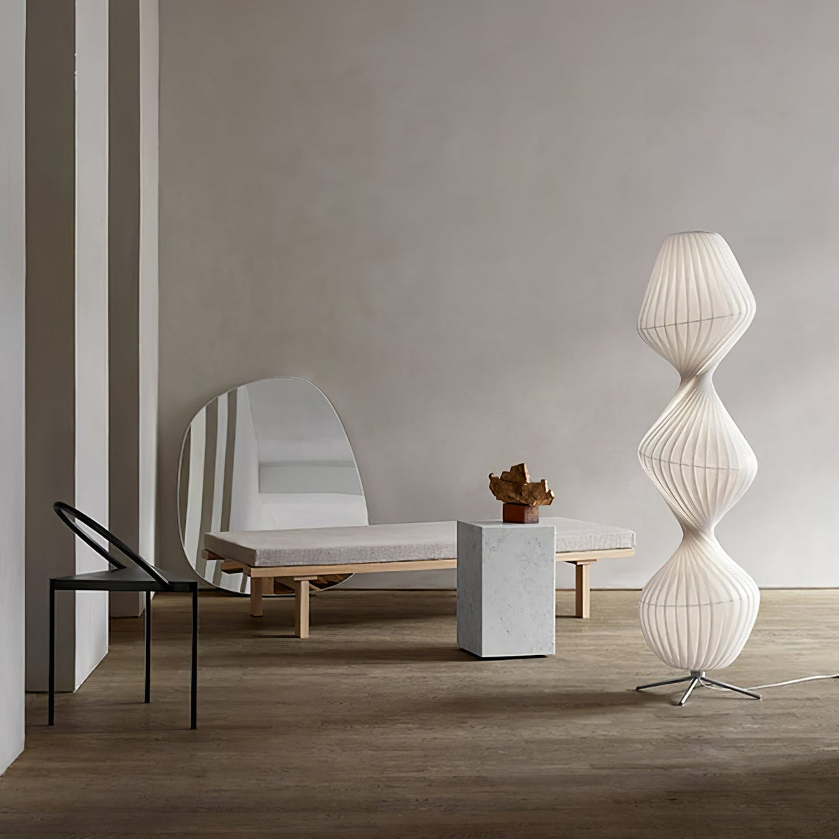 Isadora Silk Floor Lamp