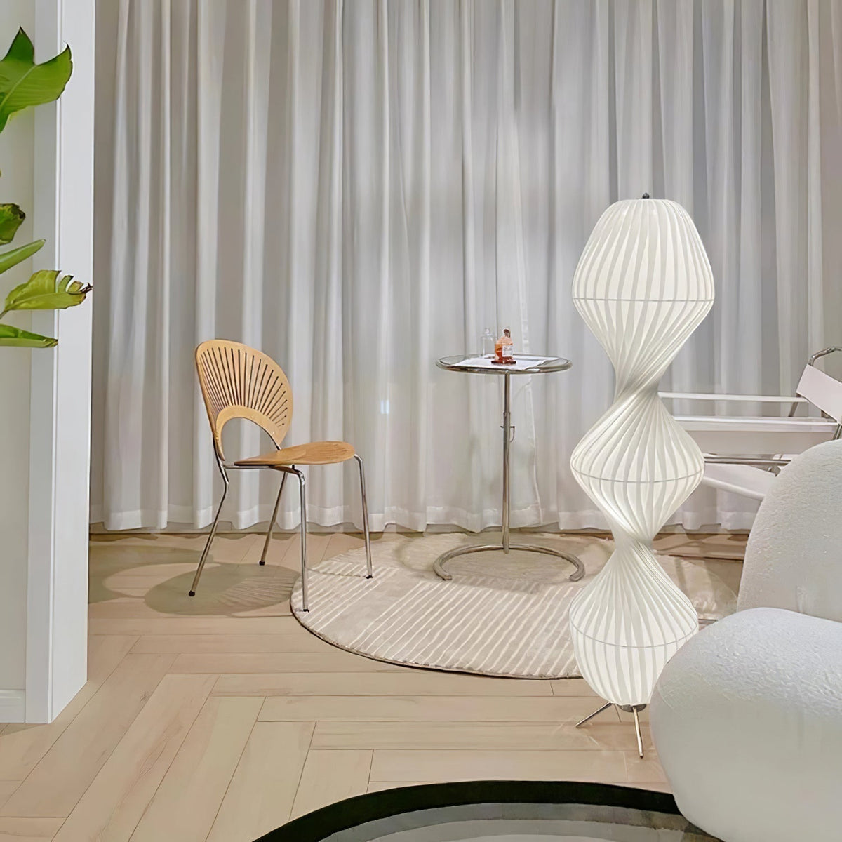 Isadora Silk Floor Lamp