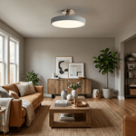 Isla Flush Mount Ceiling Light – Modern LED Ceiling Lamp with Acrylic Diffuser
