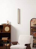 Isolde Alabaster Wall Sconce – Modern LED Wall Light in Bronze