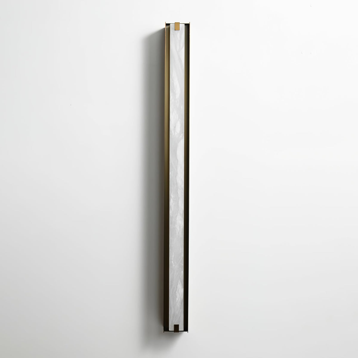 Isolde Alabaster Wall Sconce – Modern LED Wall Light in Bronze