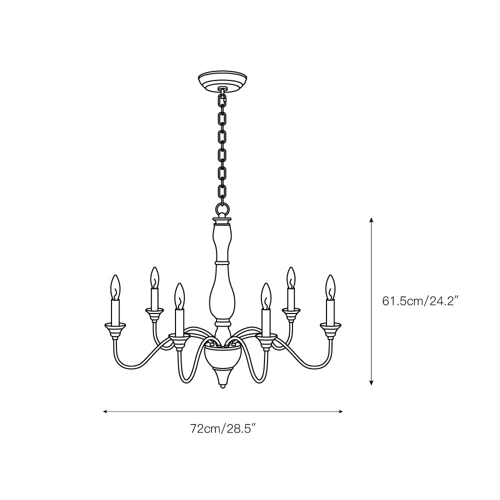 izuell-candle-chandelier