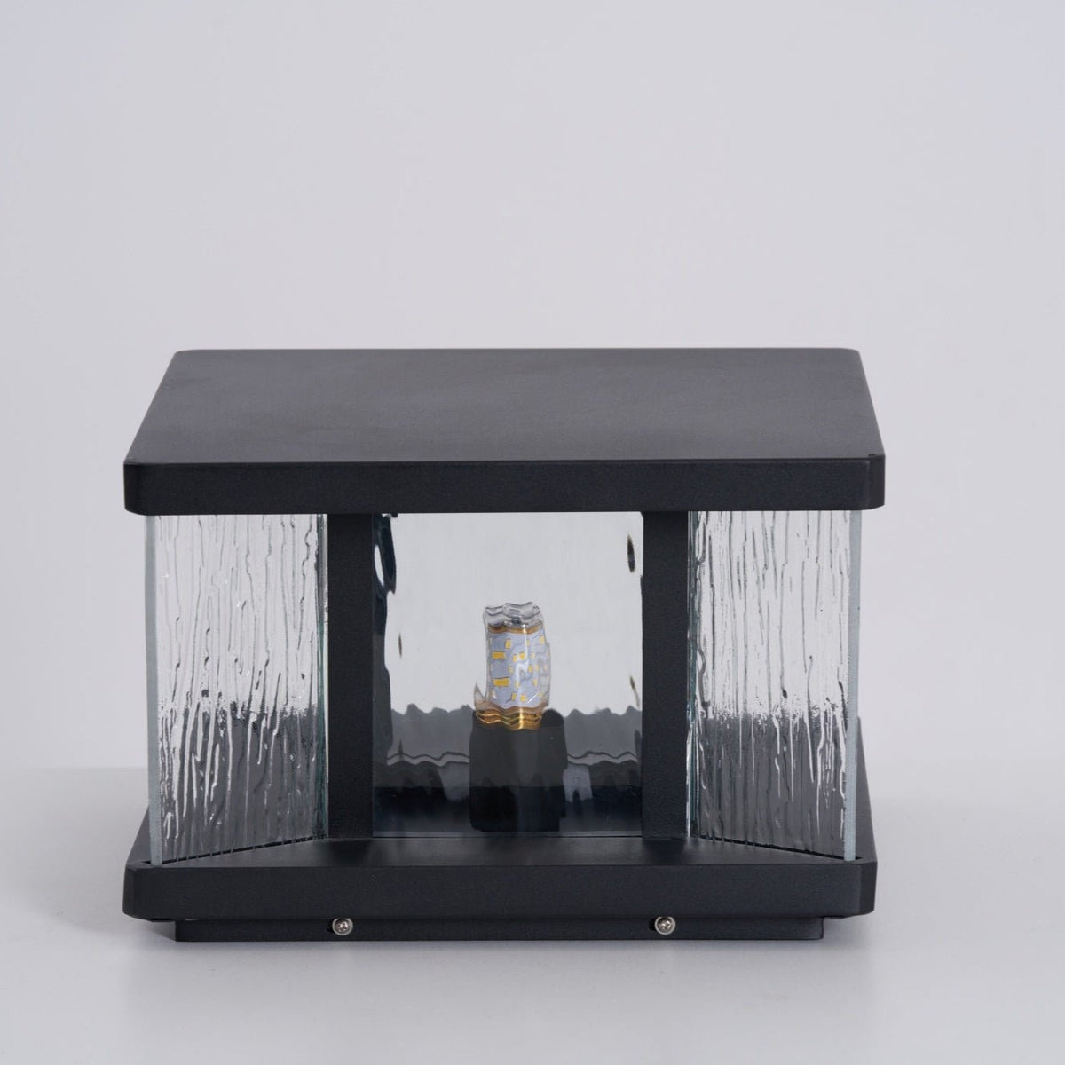 Stratos Square Outdoor Light – Modern Geometric LED Table Lamp for Patio & Garden