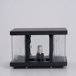 Stratos Square Outdoor Light – Modern Geometric LED Table Lamp for Patio & Garden