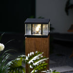 Stratos Square Outdoor Light – Modern Geometric LED Table Lamp for Patio & Garden