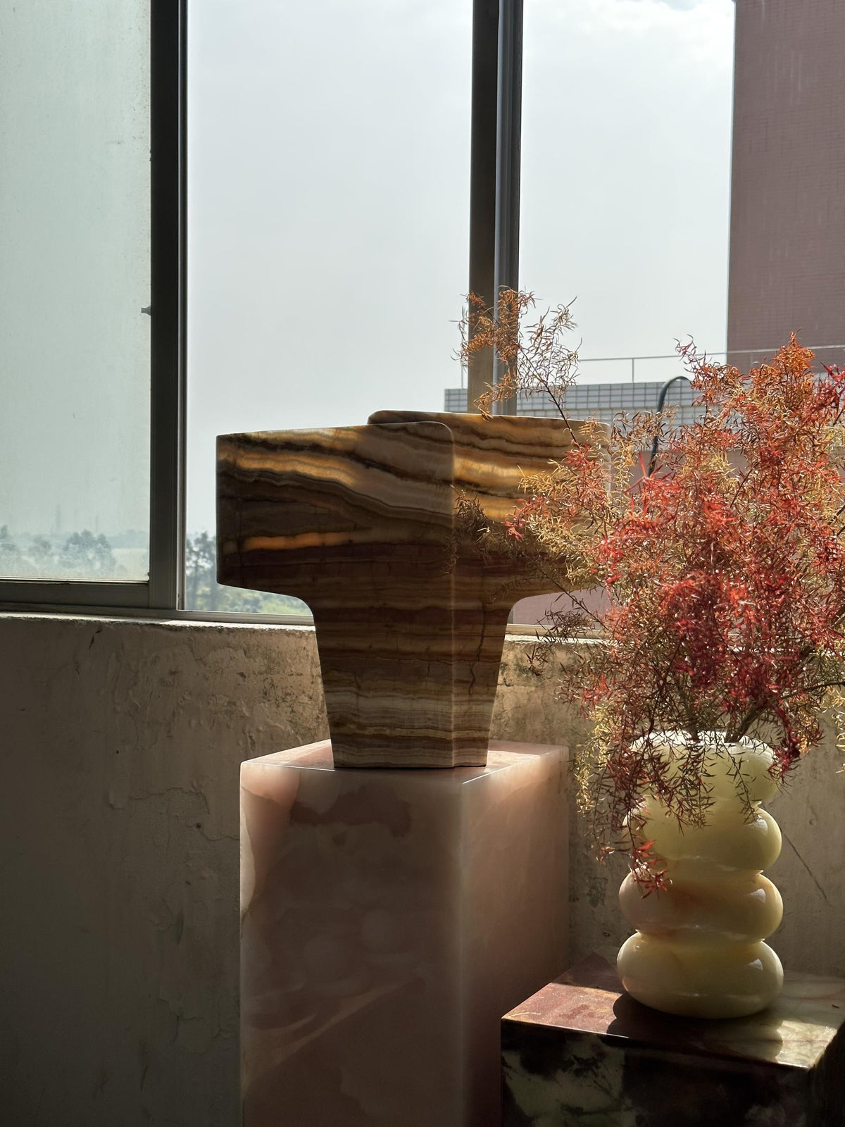 Jade Texture Table Lamp