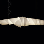 Caterpillar Sculptural LED Chandelier in White for Modern Interiors