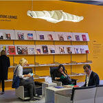Caterpillar Sculptural LED Chandelier in White for Modern Interiors