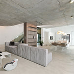 Caterpillar Sculptural LED Chandelier in White for Modern Interiors