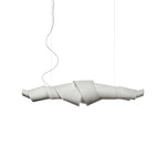 Caterpillar Sculptural LED Chandelier in White for Modern Interiors