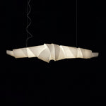 Caterpillar Sculptural LED Chandelier in White for Modern Interiors