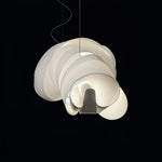 Caterpillar Sculptural LED Chandelier in White for Modern Interiors