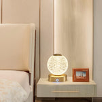 Jarin Diamond Built In Battery Table Lamp