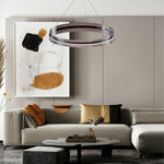 Javor Modern LED Chandelier – Contemporary Acrylic Pendant Light for Dining and Living Spaces
