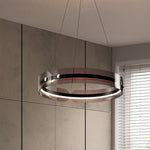 Javor Modern LED Chandelier – Contemporary Acrylic Pendant Light for Dining and Living Spaces
