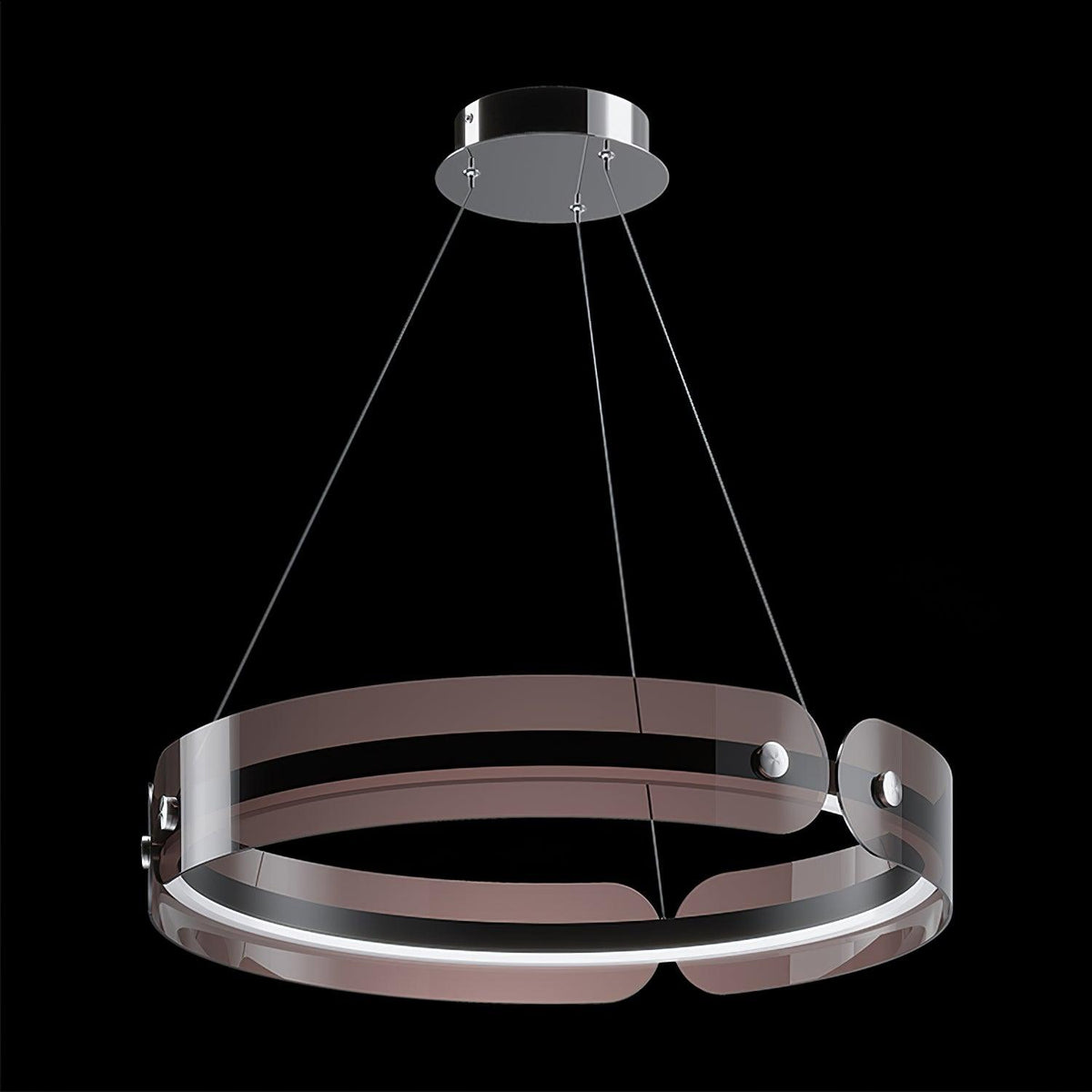 Javor Modern LED Chandelier – Contemporary Acrylic Pendant Light for Dining and Living Spaces