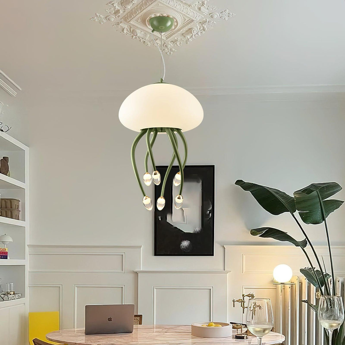 Jellyfish Pendant Light – Modern LED Chandelier for Dining & Living Spaces