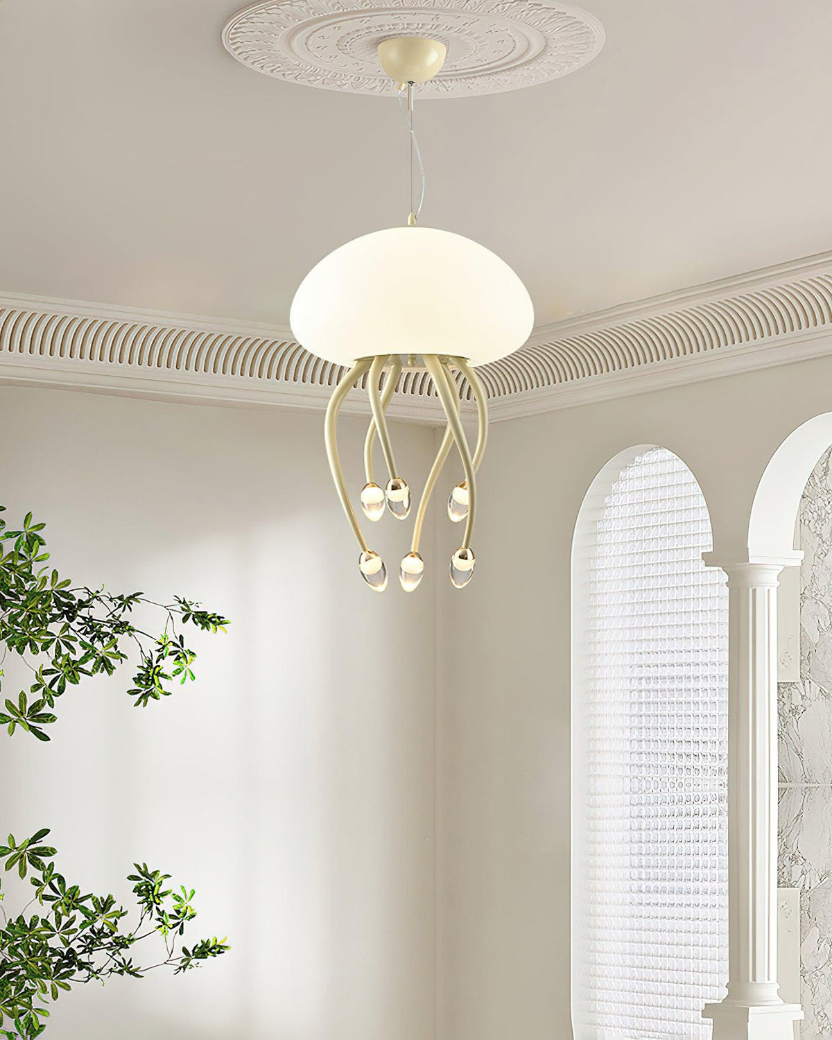 Jellyfish Pendant Light – Modern LED Chandelier for Dining & Living Spaces