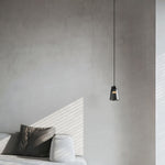 Jerez2 Modern LED Pendant Light in Smokey Gray Glass for Dining Room & Kitchen Island