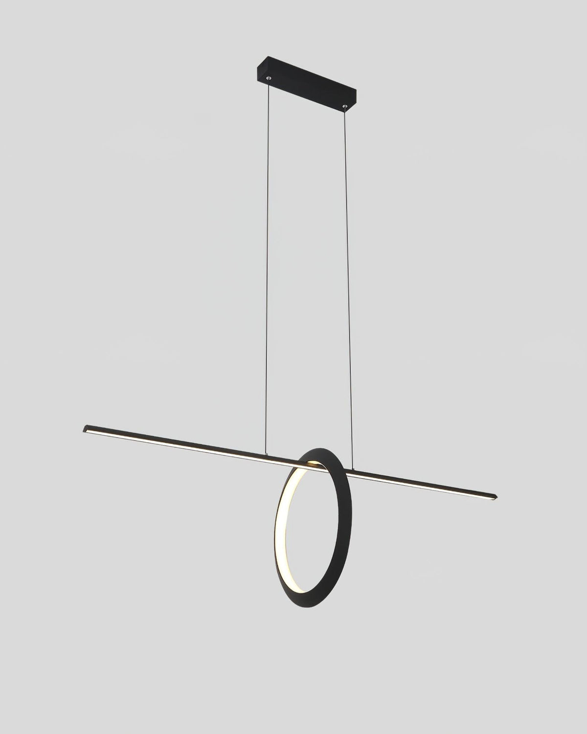 Jonathan LED Linear Pendant Light for Modern Kitchen Island and Dining Room