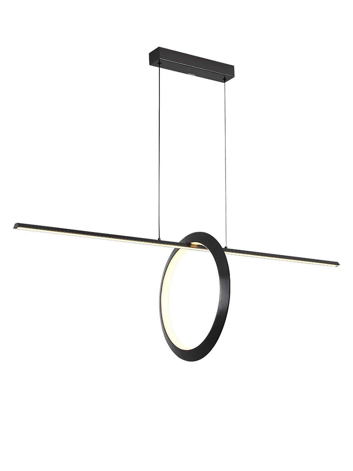 Jonathan LED Linear Pendant Light for Modern Kitchen Island and Dining Room