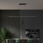 Jonathan LED Linear Pendant Light for Modern Kitchen Island and Dining Room