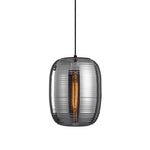 Joselina Glass Pendant Light – Contemporary Gold Finish Ceiling Lamp