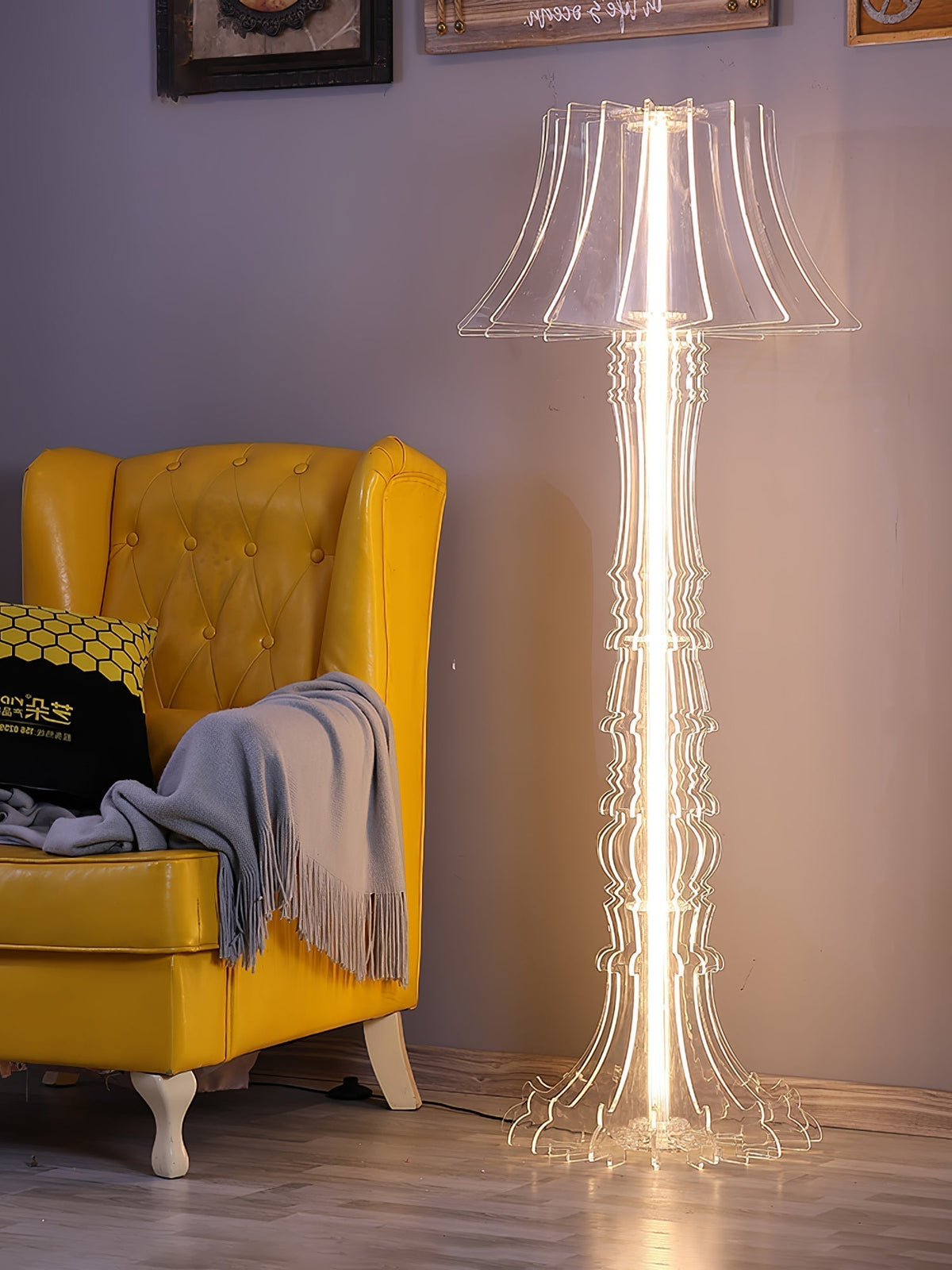 Josephine Table Floor Lamp