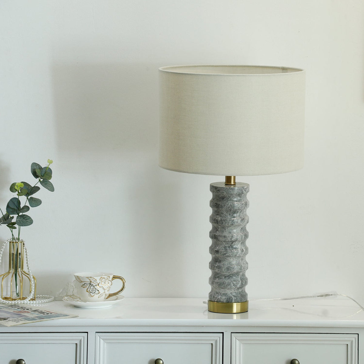 Julienne Marble Lamp
