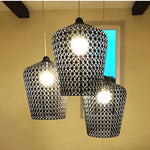 Kabuki Pendant Light – Modern Acrylic LED Hanging Lamp for Dining & Living Spaces