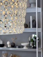 Kabuki Pendant Light – Modern Acrylic LED Hanging Lamp for Dining & Living Spaces