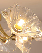 Kalin Flower Glass Chandelier