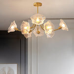 Kalin Flower Glass Chandelier