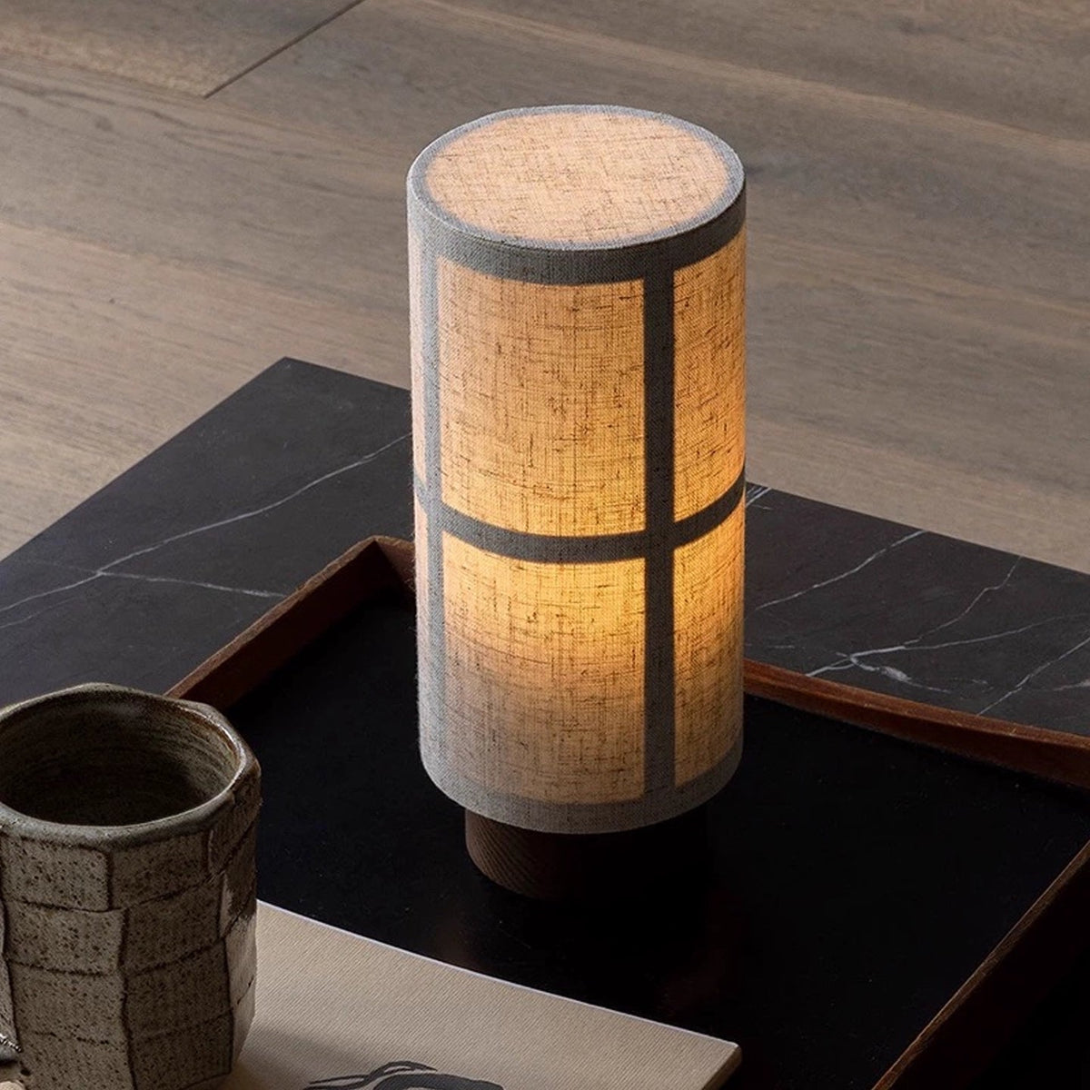 Kanso Glow Rechargeable Table Lamp – Minimalist LED Table Light