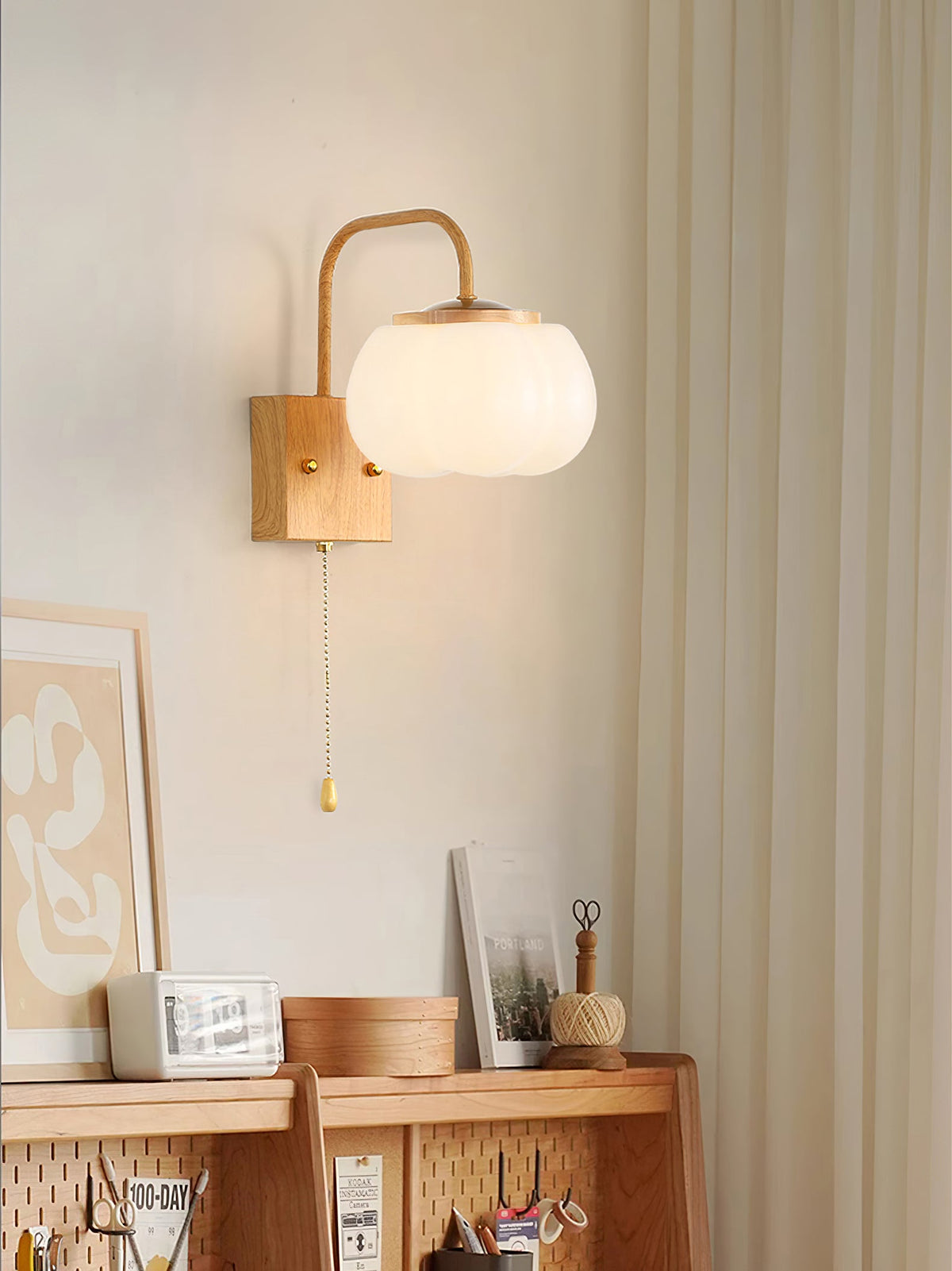 kapok-flower-wall-lamp