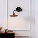 Karlin Swing Arm LED Wall Sconce in Metal and Acrylic