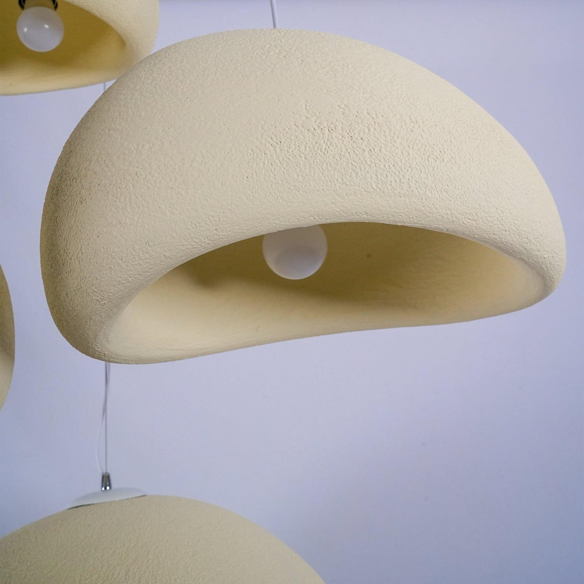 Zenra Organic Wabi-Sabi Chandelier – Designer HDPE Pendant Light
