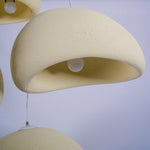 Zenra Organic Wabi-Sabi Chandelier – Designer HDPE Pendant Light