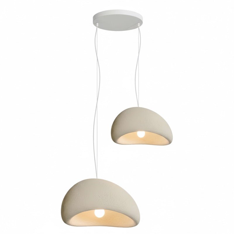 Zenra Organic Wabi-Sabi Chandelier – Designer HDPE Pendant Light