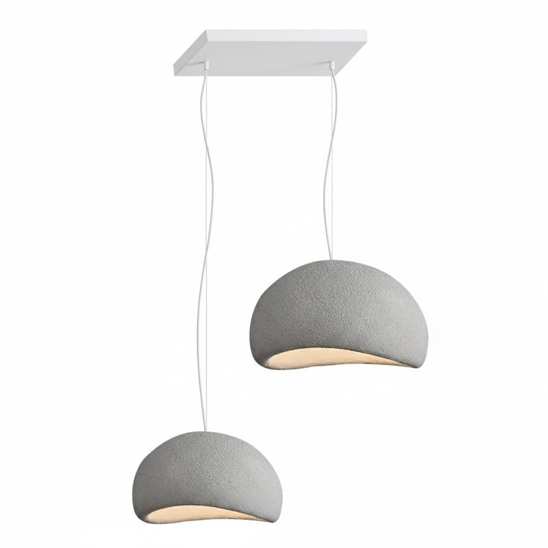 Zenra Organic Wabi-Sabi Chandelier – Designer HDPE Pendant Light