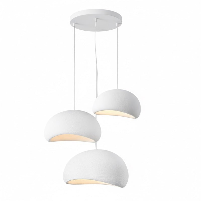 Zenra Organic Wabi-Sabi Chandelier – Designer HDPE Pendant Light