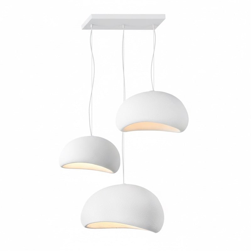Zenra Organic Wabi-Sabi Chandelier – Designer HDPE Pendant Light