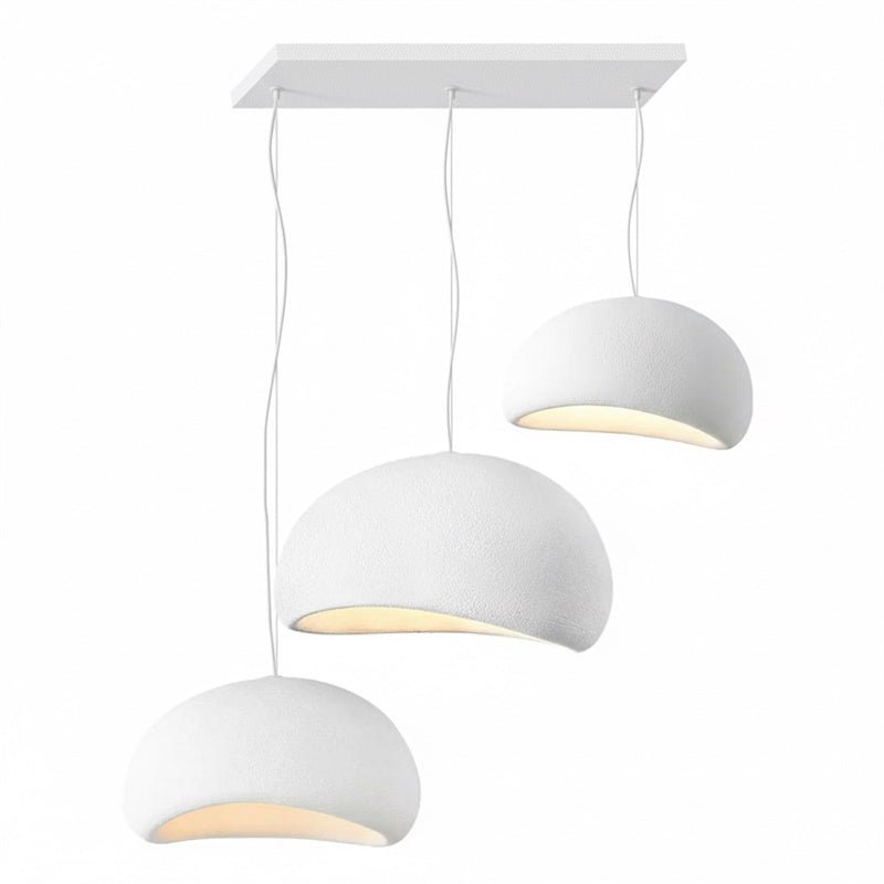 Zenra Organic Wabi-Sabi Chandelier – Designer HDPE Pendant Light