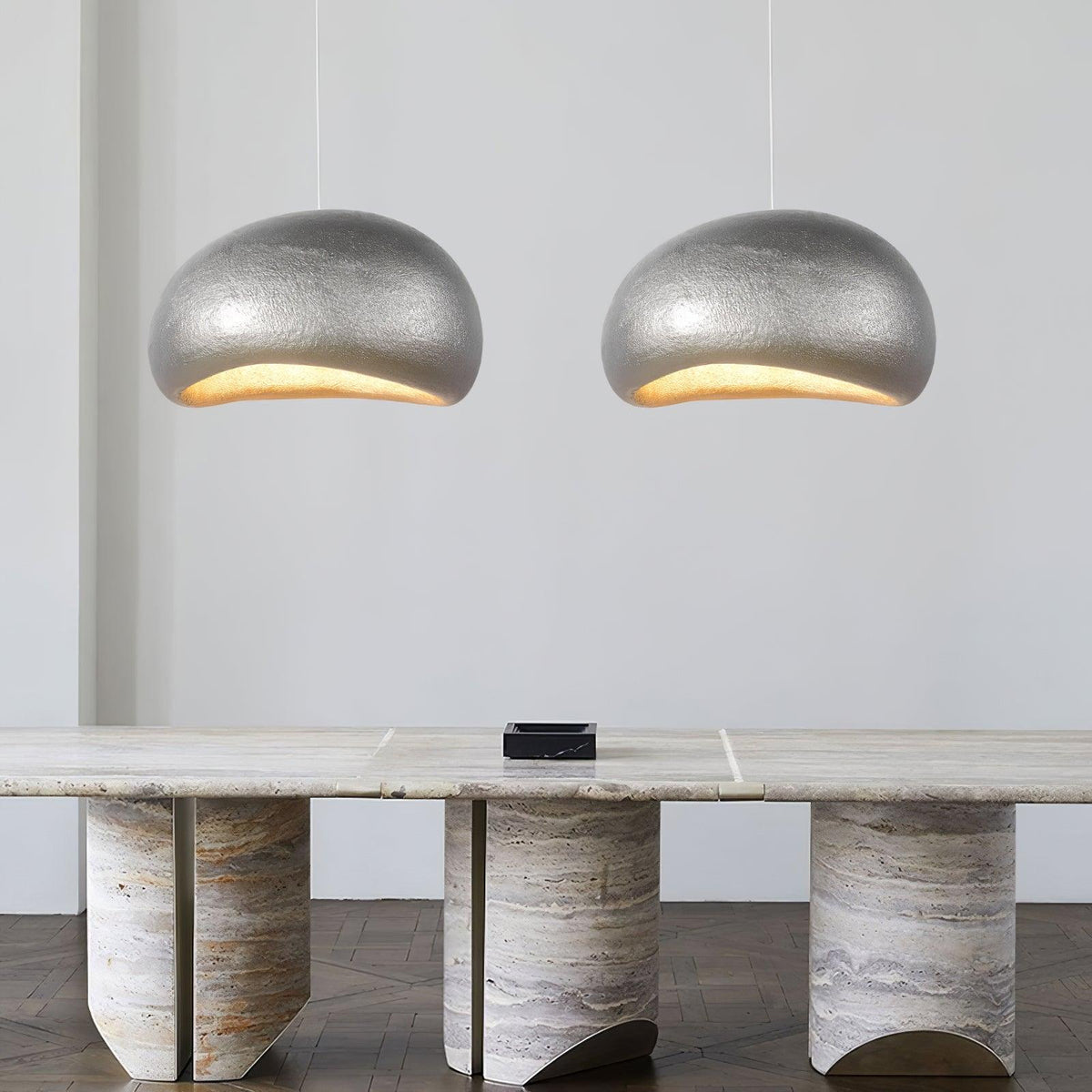 Auralune Pendant Light – Modern Wabi-Sabi Ceiling Lamp for Living Spaces