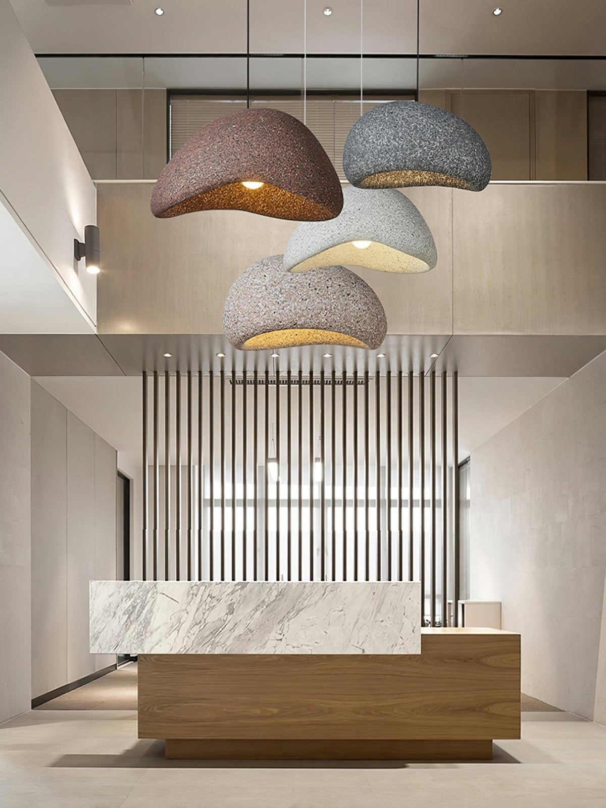 Tsukiyo Cloud Pendant Light – Wabi-Sabi Sculptural Ceiling Lamp