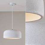 Aether Dome Cloud Pendant Light – Modern Resin & Metal Ceiling Lamp