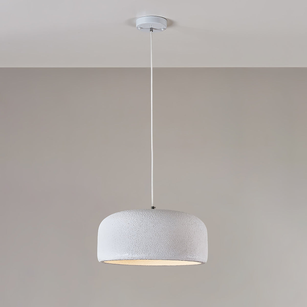 Aether Dome Cloud Pendant Light – Modern Resin & Metal Ceiling Lamp