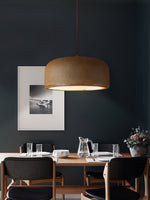 Aether Dome Cloud Pendant Light – Modern Resin & Metal Ceiling Lamp