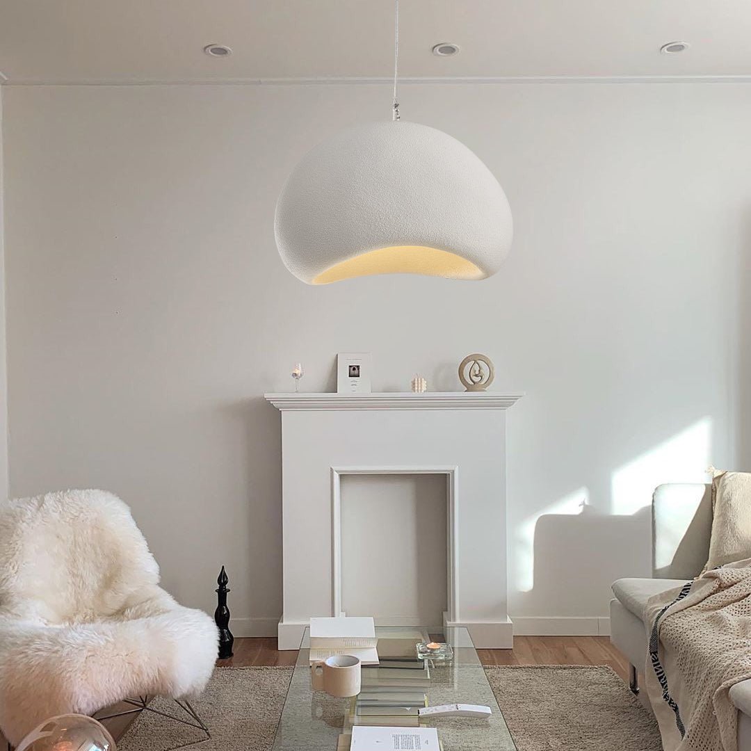 Aurelia Cloud Resin Pendant Light – Sculptural Modern Ceiling Lamp